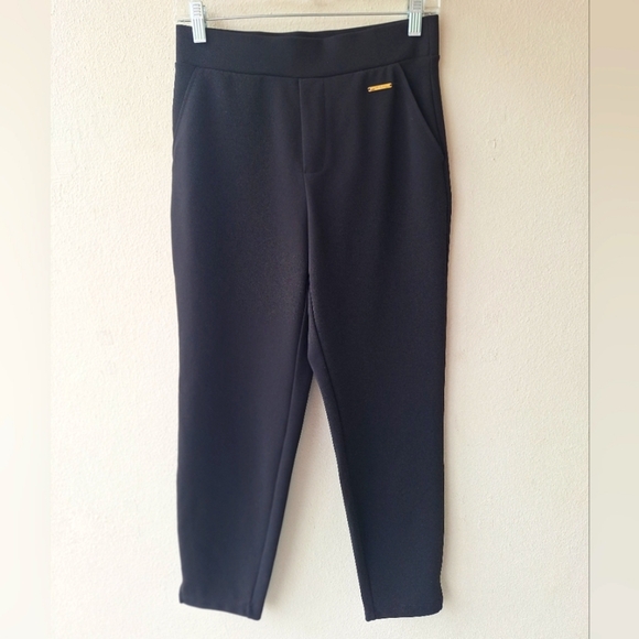 Marc New York Andrew Marc Pull On Stretch Women's Pantsuits Size XS Black color - Picture 1 of 9